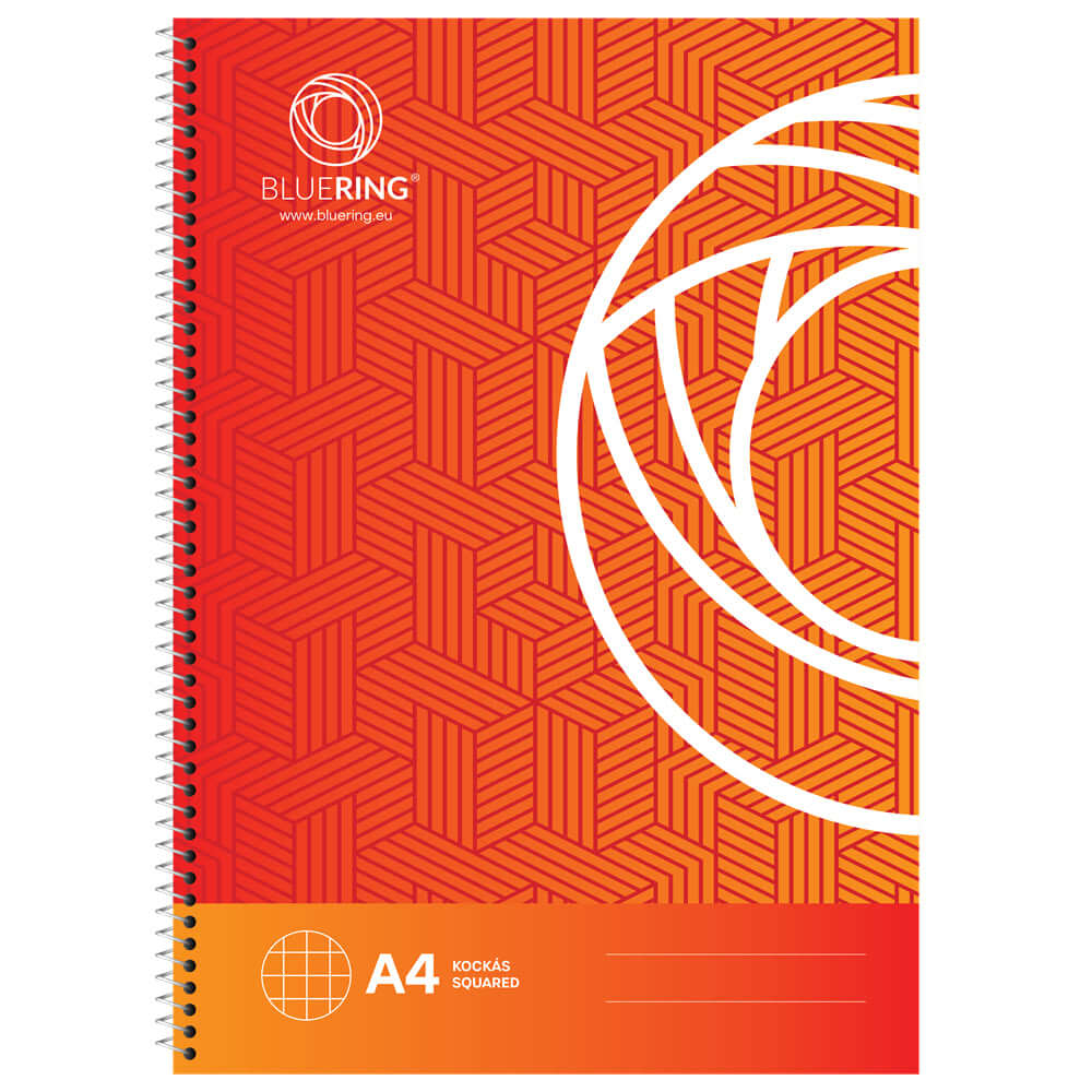 Caiet Bluering, A4, cu spira, 70 file, matematica Caiet Bluering, A4, cu spira, 70 file, matematica